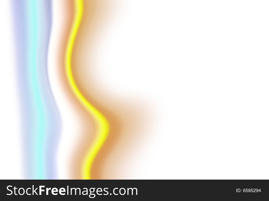 Abstract wave design for use as background