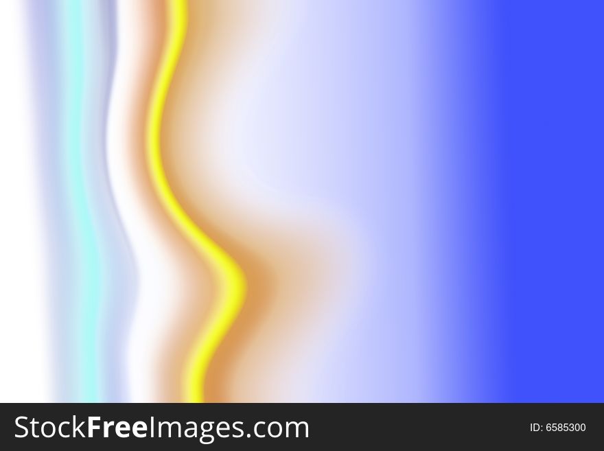Abstract wave design for use as background