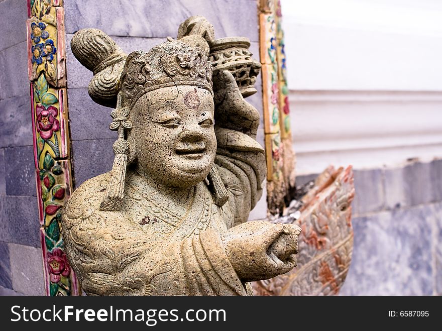 Stone sculpture in royal grand palace bangkok. Stone sculpture in royal grand palace bangkok