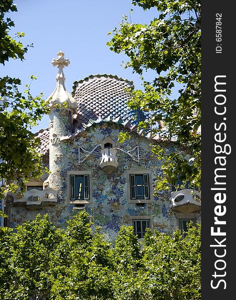 The Casa Battlo, Barcelona, Spain