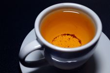 Rose Tea Cup Stock Photography