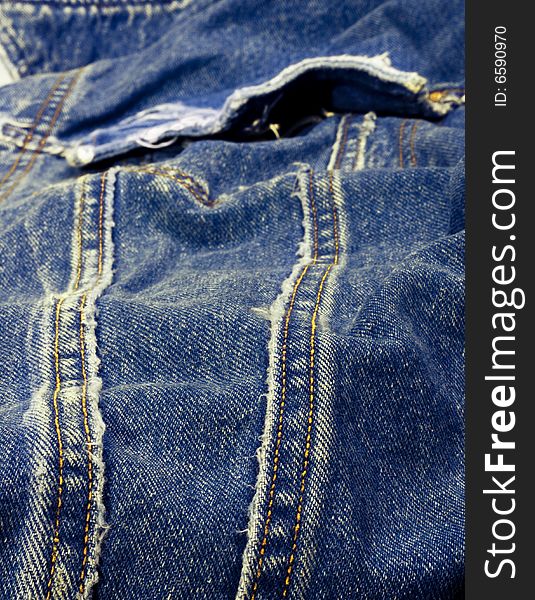 A Classic Blue Jeans background.