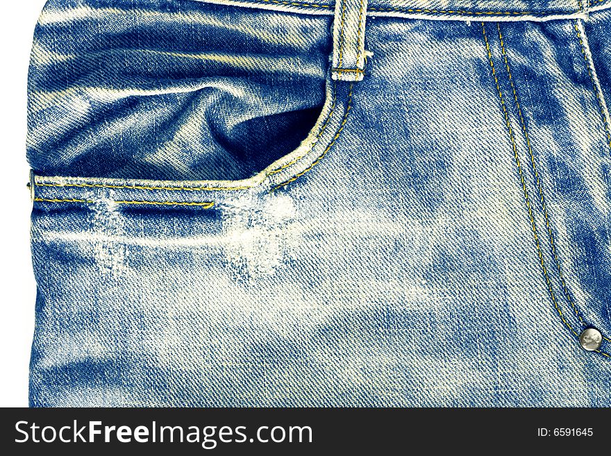 A Classic Blue Jeans background.