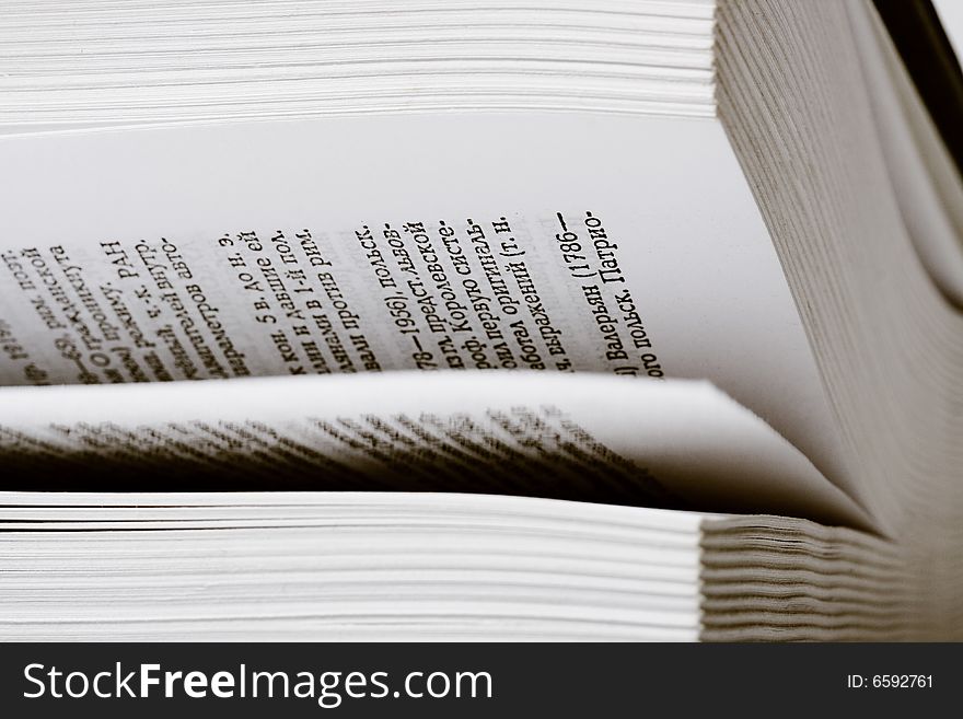 Book isolated on grey background. Book isolated on grey background