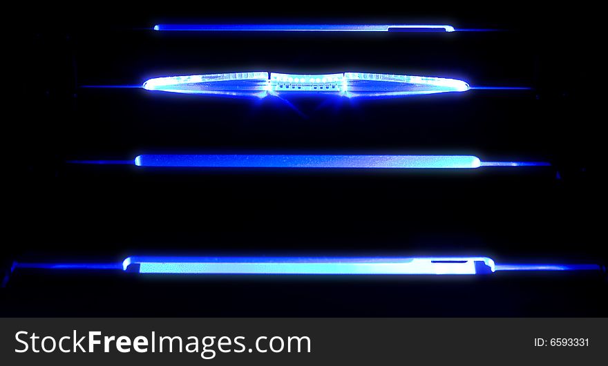 Abstract modern blue light background. Abstract modern blue light background