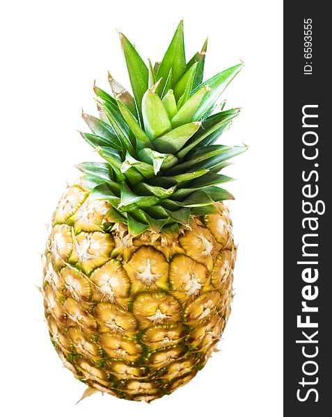 Pineapple isolated on white background. Pineapple isolated on white background