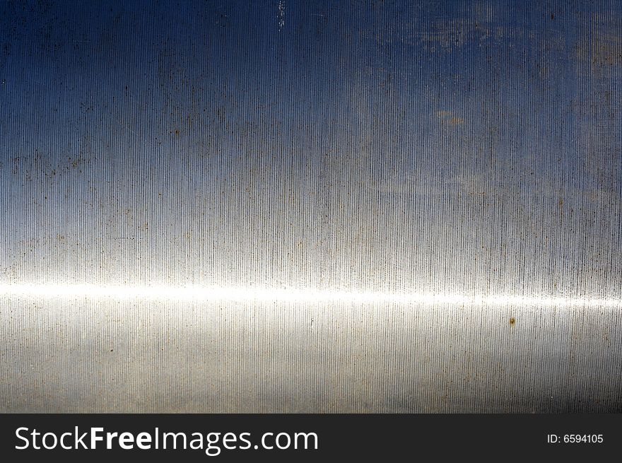 A close up picture of metal pipe. A close up picture of metal pipe