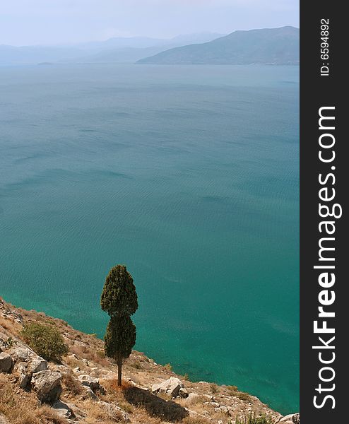 View from Palamidi. Nafplio, Peloponnese, Greece. View from Palamidi. Nafplio, Peloponnese, Greece.