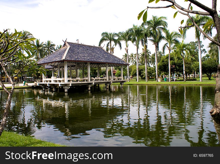 Local relax park in northern city of thailand. Local relax park in northern city of thailand