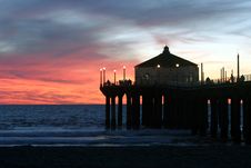 Sunset Pier 2 Royalty Free Stock Photo Sunset Pier 2 Royalty Free Stock Photo