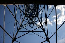 High-voltage Tower Royalty Free Stock Photos