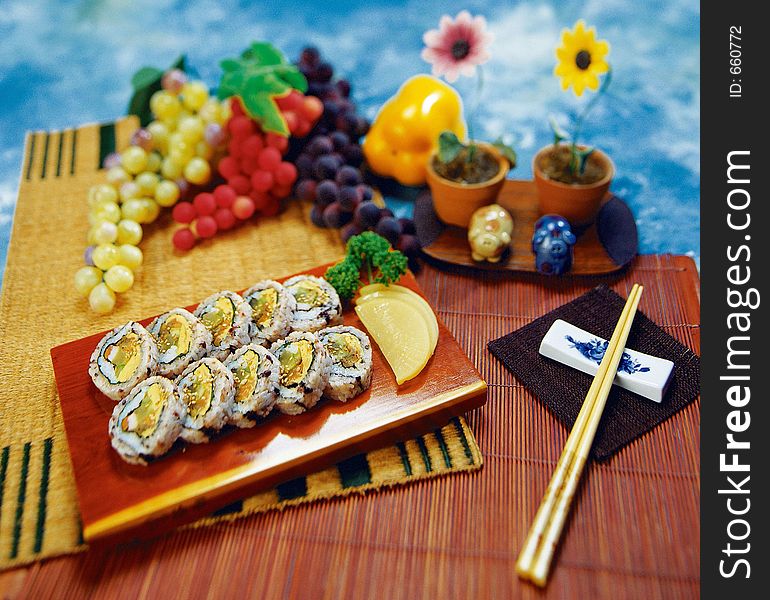 Korean Food specialties arrangement