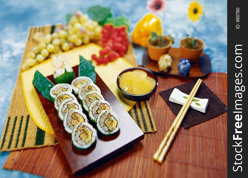 Korean Food specialties arrangement