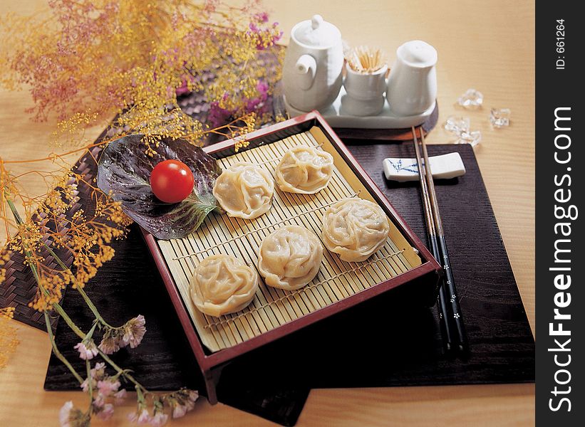 Korean Food display