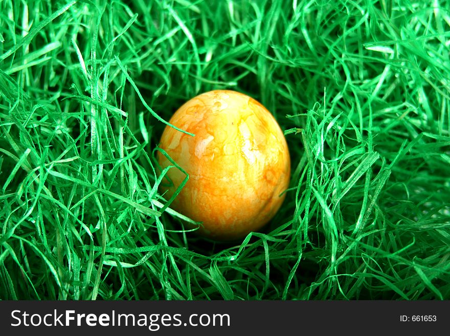 Digital photo of a easter egg.