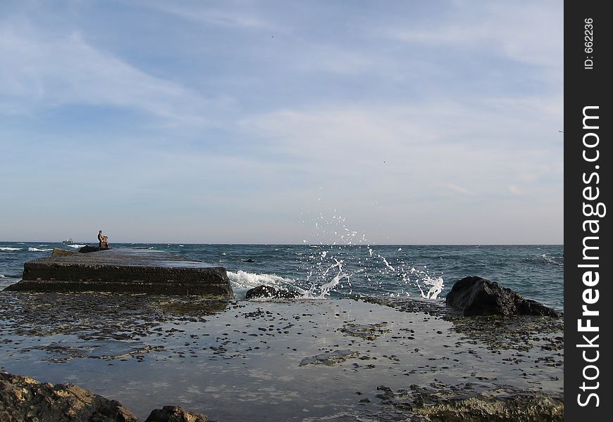 Black sea coast, Crimea, Foros