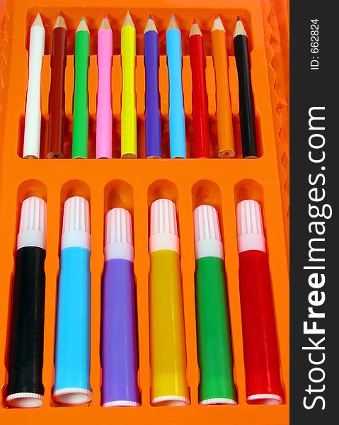 Colors pencils. Colors pencils