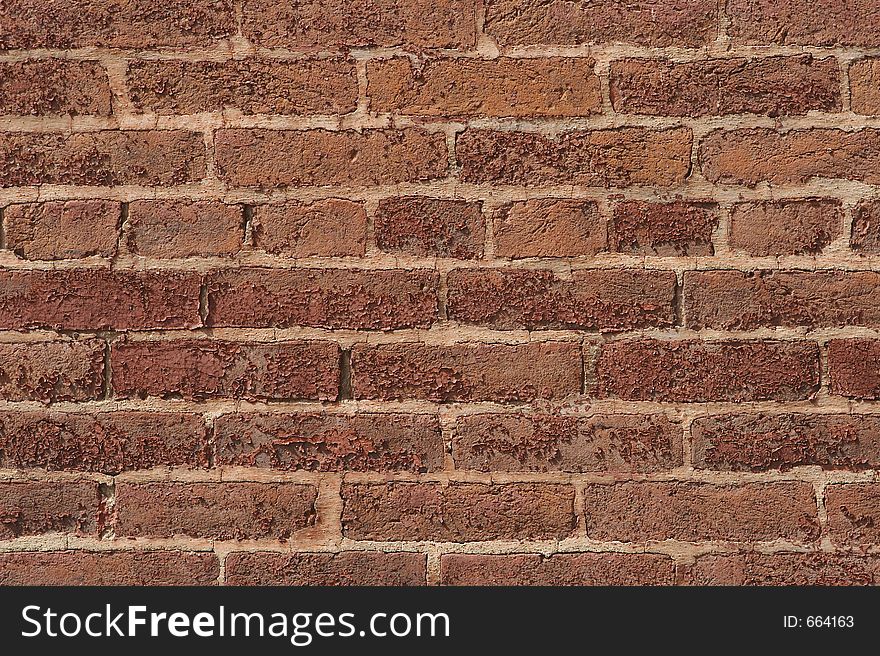 Brick Wall Background Detail