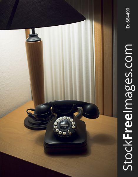 Hotel house phone. Hotel house phone