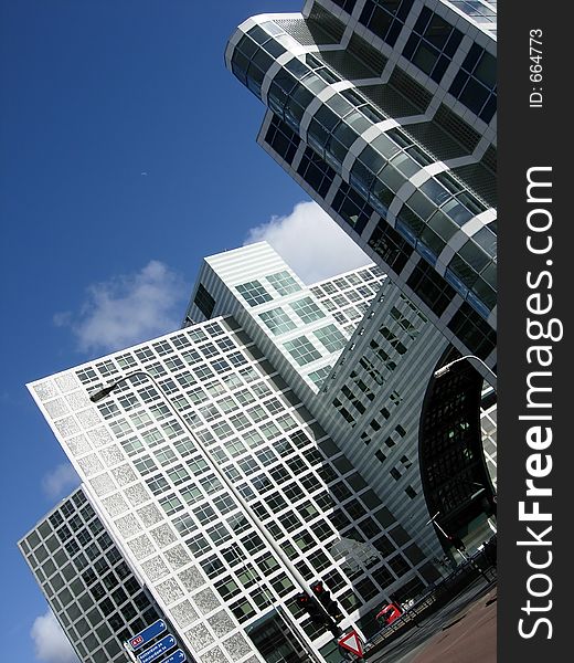 Modern buildings in Netherlands. Modern buildings in Netherlands