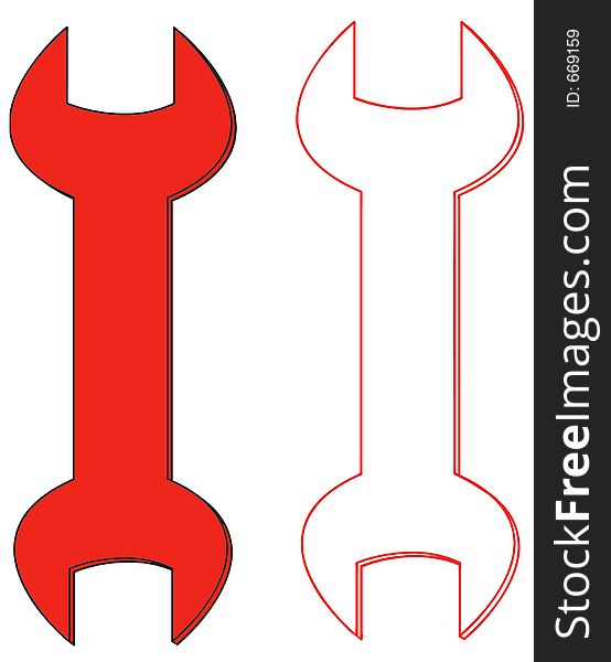 Red wrench