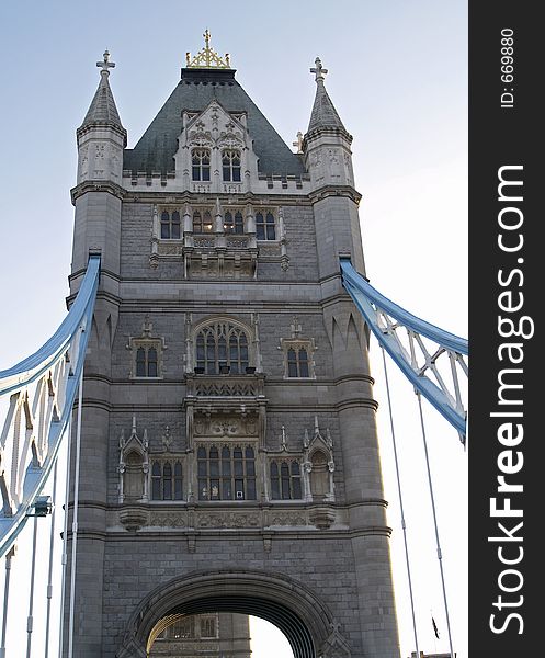 Tower Bridge in London. Tower Bridge in London