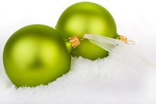 Go Green This Christmas Stock Images