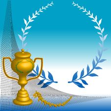 The Golden Cup Royalty Free Stock Image The Golden Cup Royalty Free Stock Image
