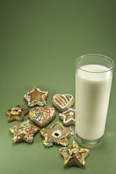 Cookies And Milk Stock Photography Cookies And Milk Stock Photography