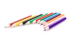 Colorful Pencils Royalty Free Stock Photo