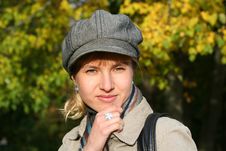 Beautiful Blond Young Woman Royalty Free Stock Photography Beautiful Blond Young Woman Royalty Free Stock Photography