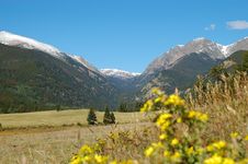 Rocky Mountain Landscape From Moraine Park Stock Photography Rocky Mountain Landscape From Moraine Park Stock Photography