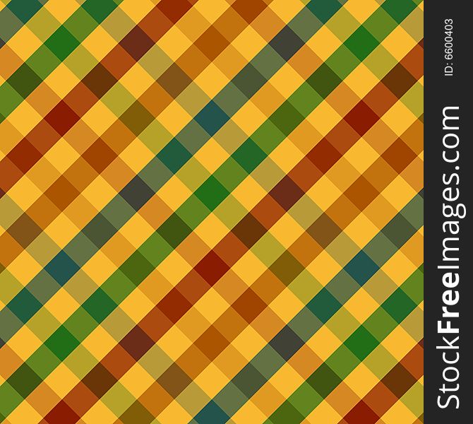 Bold plaid background pattern in fall colors. Bold plaid background pattern in fall colors