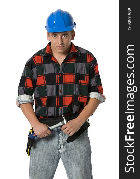 Young Building Worker