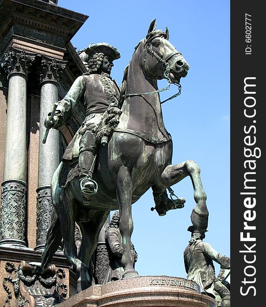 Vienna - Bronze Horse Statue