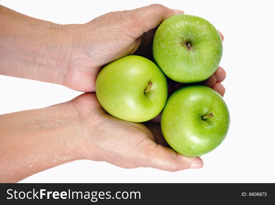 An images of fresh green apples. An images of fresh green apples