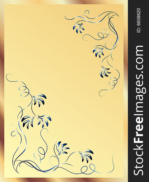 Floral patterns, vector