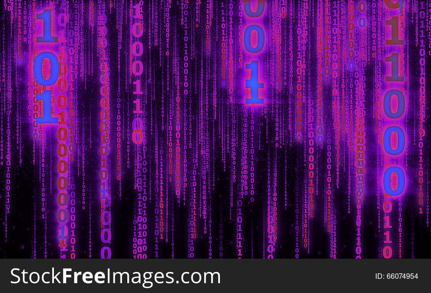 Abstract background with purple digital lines. Abstract background with purple digital lines