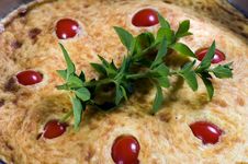Potato And Onion Omlette Stock Photo Potato And Onion Omlette Stock Photo