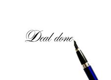 Deal Done Stock Photography Deal Done Stock Photography