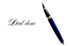 Deal Done Stock Photography Deal Done Stock Photography