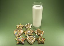Cookies And Milk Royalty Free Stock Image