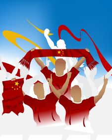 Chinese Crowd Stock Images