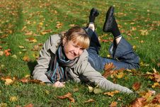 Beautiful Blond Young Woman Stock Photo Beautiful Blond Young Woman Stock Photo