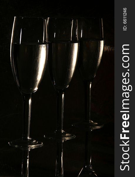 Wine glasses