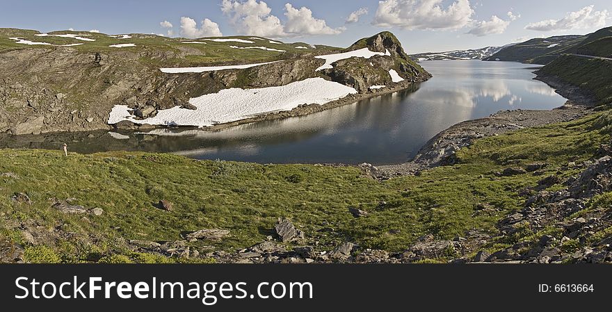 Norway Landscape In Summer