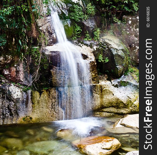 Ghyll Or Waterfall