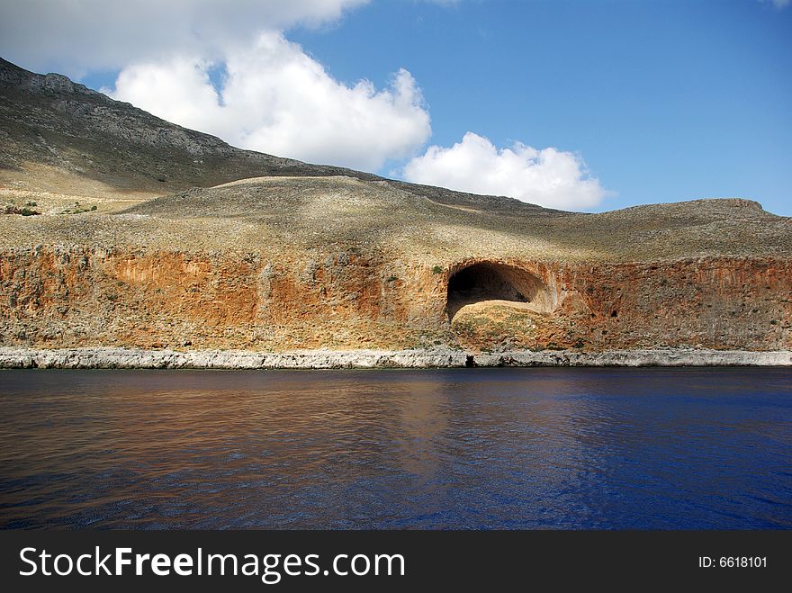 Greece. Island in the Mediterranean sea