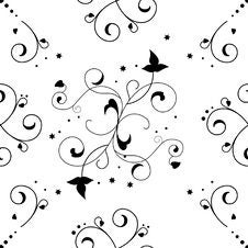 Seamless Floral Ornament Stock Images Seamless Floral Ornament Stock Images