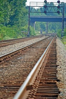 Railroad Tracks Stock Image Railroad Tracks Stock Image